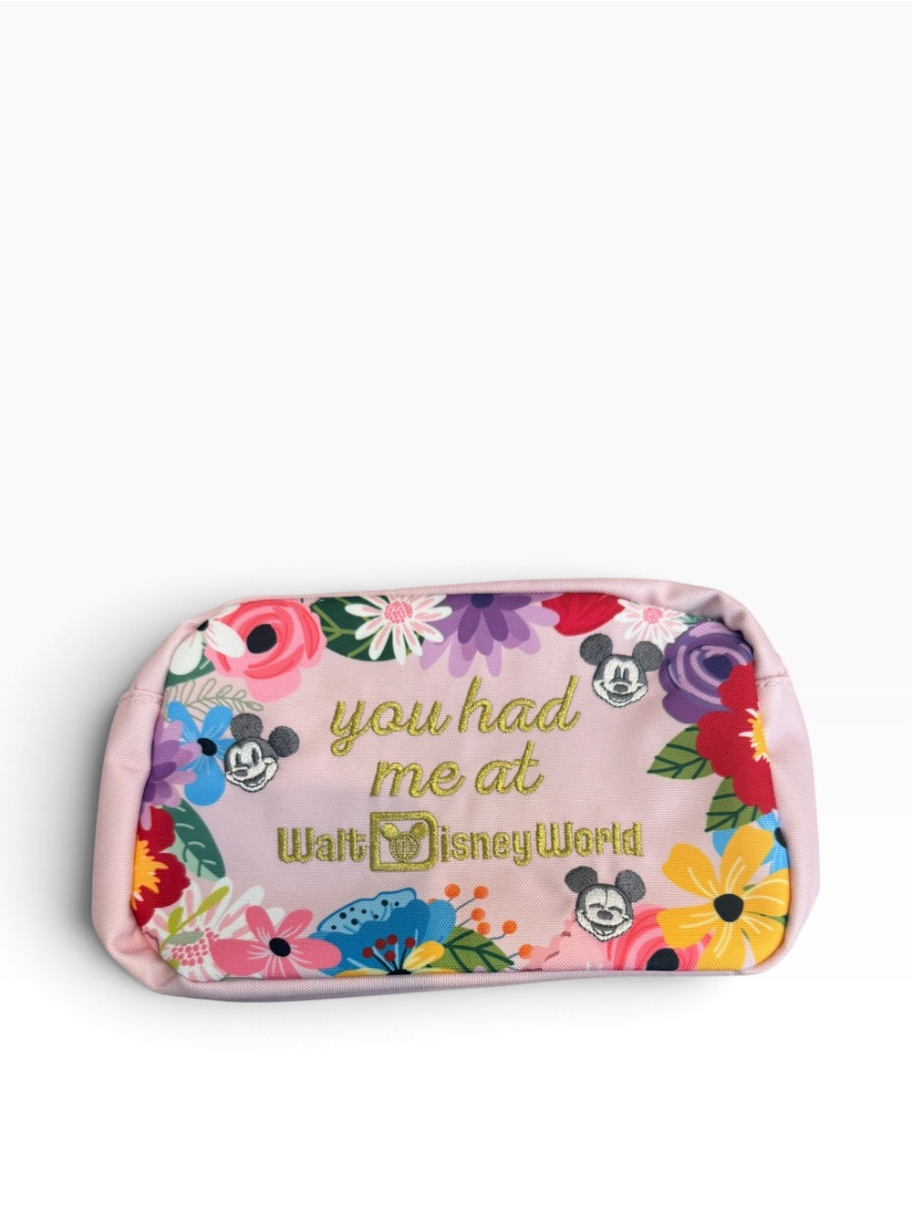 Disney Pink Floral Fanny Pack